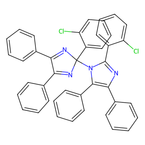 2,2'-双(2-氯苯基)-4,4',5,5'-四苯基-1,2'-联咪唑[光聚合引发剂],2,2'-Bis(2-chlorophenyl)-4,4',5,5'-tetraphenyl-1,2'-biimidazole [Photopolymerization Initiator]