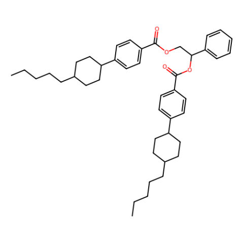 双[4-(反式-4-戊基环己基)苯甲酸](R)-1-苯基-1,2-亚乙酯,(R)-1-Phenyl-1,2-ethanediyl Bis[4-(trans-4-pentylcyclohexyl)benzoate]