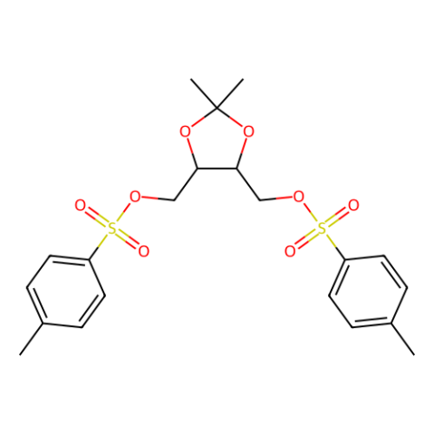 (-)-1,4-二-O-甲苯磺酰基-2,3-O-異亞丙基-L-蘇糖醇,(-)-1,4-Di-O-tosyl-2,3-O-isopropylidene-L-threitol