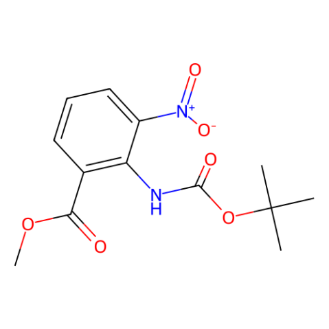 2-(叔丁氧羰基氨基)-3-硝基苯甲酸甲酯,Methyl 2-(tert-Butoxycarbonylamino)-3-nitrobenzoate