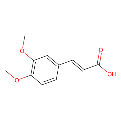 3,4-二甲氧基肉桂酸,3,4-Dimethoxycinnamic acid