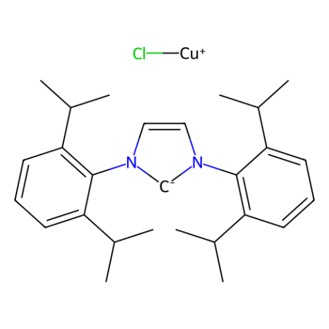 氯[1,3-双(2,6-二异丙苯基)咪唑-2-亚基]铜(I),Chloro[1,3-bis(2,6-diisopropylphenyl)imidazol-2-ylidene]copp