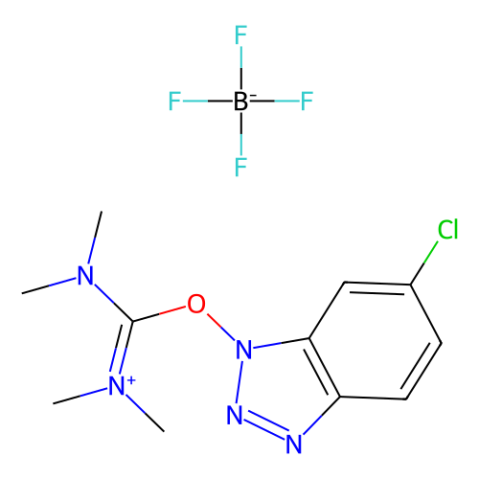 多肽试剂TCTU,O-(6-Chloro-1-hydrocibenzotriazol-1-yl)- -1,1,3,3-tetramethyluronium tetrafluoroborate