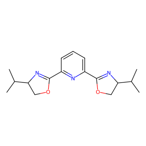 (R,R)-2,6-双(4-异丙基-2-噁唑啉-2-基)吡啶,2,6-Bis[(4R)-(+)-isopropyl-2-oxazolin-2-yl]pyridine