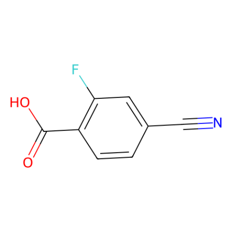 4-氰基-2-氟苯酸,4-Cyano-2-fluorobenzoic acid
