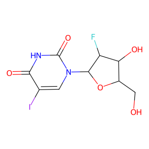 1-(2-脱氧-2-氟-β-D-阿拉伯呋喃基)-5-碘尿嘧啶,1-(2-Deoxy-2-fluoro-β-D-arabinofuranosyl)-5-iodouracil