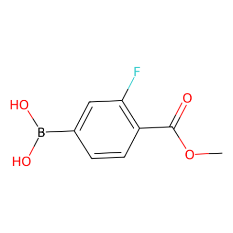 3-氟-4-(甲氧羰基)苯硼酸 (含不同量的酸酐),3-Fluoro-4-(methoxycarbonyl)phenylboronic Acid (contains varying amounts of Anhydride)