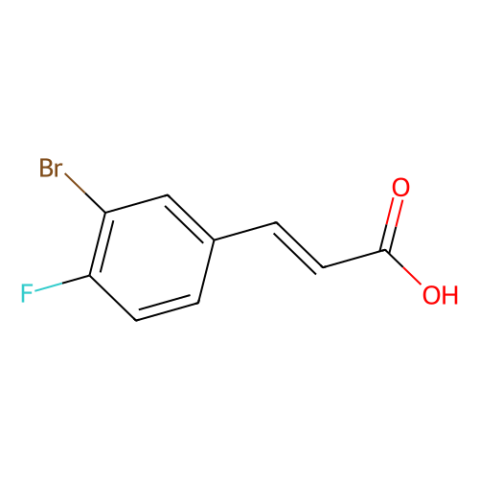 3-溴-4-氟肉桂酸,3-Bromo-4-fluorocinnamic acid