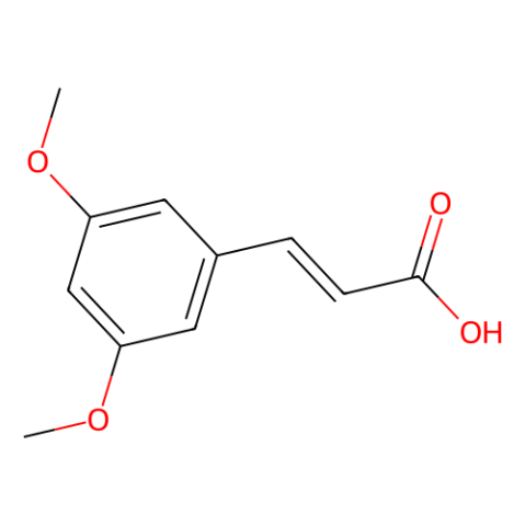 3,5-二甲氧基肉桂酸，主要为反式,3,5-Dimethoxycinnamic acid, predominantly trans