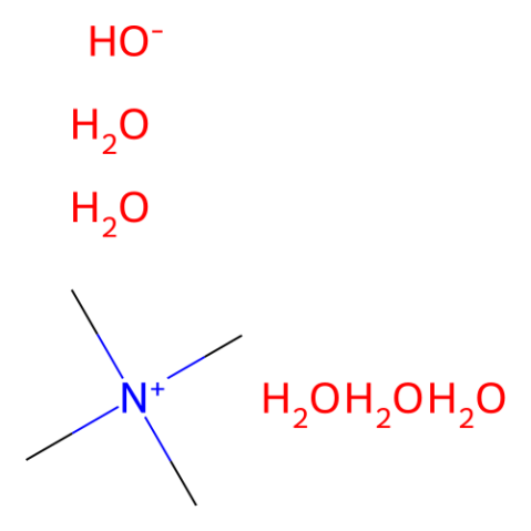 四甲基氢氧化铵 五水合物,Tetramethylammonium hydroxide pentahydrate