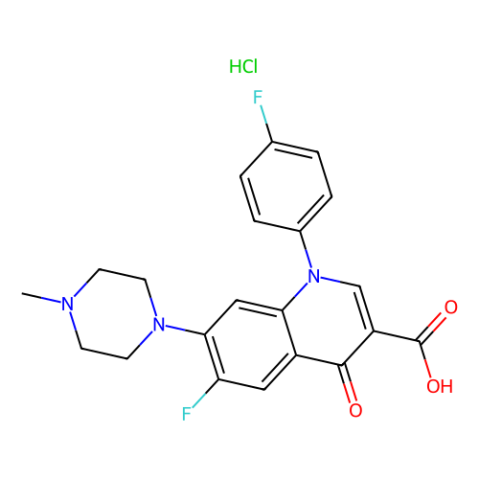 鹽酸二氟沙星,Difloxacin hydrochloride