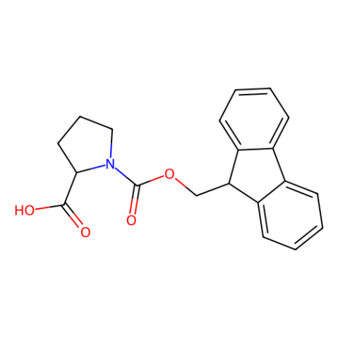 Fmoc-D-脯氨酸,Fmoc-D-Pro-OH