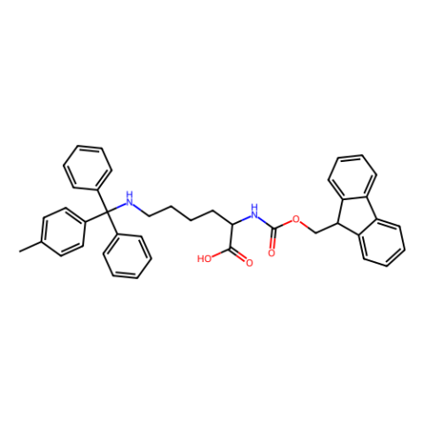 N^a-Fmoc-N^e-(4-甲基三苯甲基)-L-赖氨酸,N^a-Fmoc-N^e-(4-methyltrityl)-L-lysine