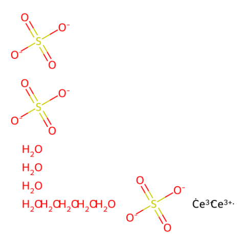 硫酸亚铈(III)八水合物,Cerium sulfate octahydrate