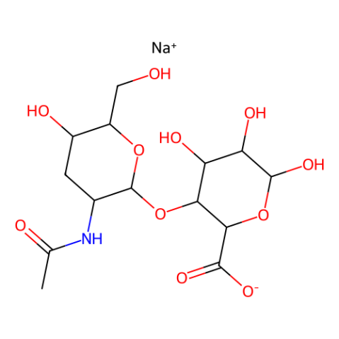 透明质酸钠,来源于马链球菌,Hyaluronic acid sodium salt from Streptococcus equi