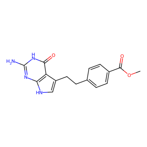 4-[2-(2-氨基-4,7-二氢-4-氧-3H-吡咯并[2,3-d]嘧啶-5-基)乙基]苯甲酸甲酯,Methyl 4-[2-(2-Amino-4,7-dihydro-4-oxo-3H-pyrrolo[2,3-d]pyrimidin-5-yl)ethyl]benzoate