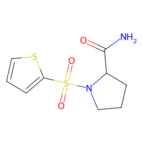 N-(2-噻吩磺酰基)-L-脯氨酰胺三氟乙酸盐,N-(2-Thiophenesulfonyl)-L-prolinamide Trifluoroacetate