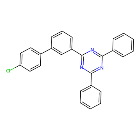 2-(4'-氯代联苯基-3-基)-4,6-二苯基-1,3,5-三嗪,2-(4'-Chlorobiphenyl-3-yl)-4,6-diphenyl-1,3,5-triazine