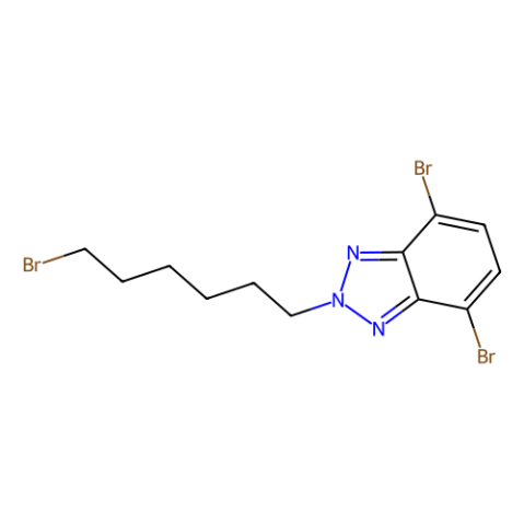 4,7-二溴-2-(6-溴己基)苯并三唑,4,7-Dibromo-2-(6-bromohexyl)benzotriazole