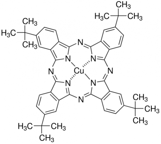 2,9,16,23-四叔丁基酞菁铜(II),Copper(II) 2,9,16,23-Tetra-tert-butylphthalocyanine