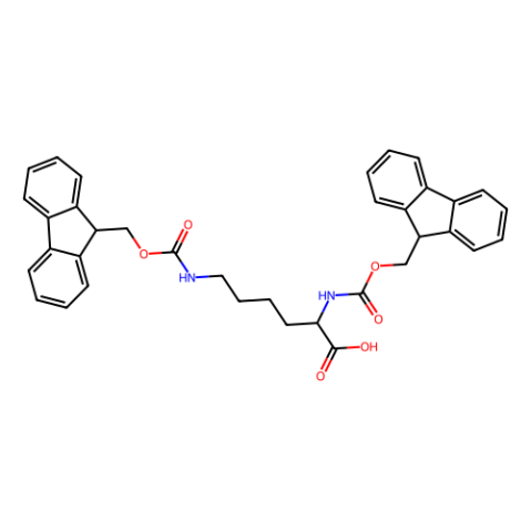 N,N'-双芴甲氧羰基-L-赖氨酸,Fmoc-Lys(Fmoc)-OH