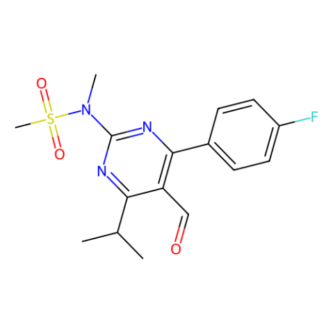 4-(4-氟苯基)-6-異丙基-2-(N-甲基-N-甲磺?；被?-5-嘧啶甲醛,4-(4-Fluorophenyl)-6-isopropyl-2-(N-methyl-N-methanesulfonylamino)-5-pyrimidinecarboxaldehyde