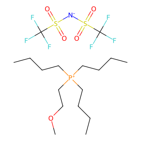 三丁基(2-甲氧基乙基)磷双(三氟甲基磺酰)亚胺,Tributyl(2-methoxyethyl)phosphonium Bis(trifluoromethanesulfonyl)imide