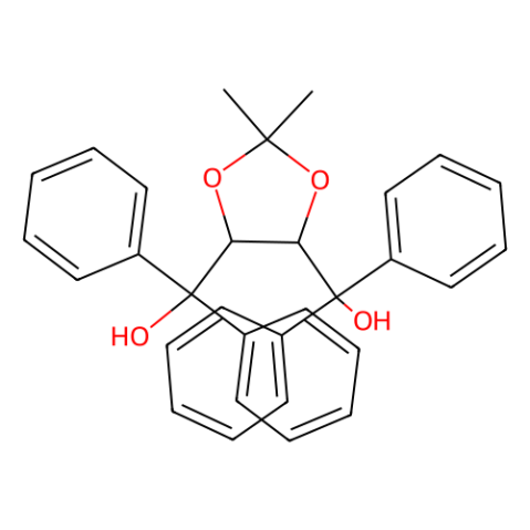 (-)-4,5-双[羟基(二苯基)甲基]-2,2-二甲基-1,3-二氧戊环,(-)-4,5-Bis[hydroxy(diphenyl)methyl]-2,2-dimethyl-1,3-dioxolane