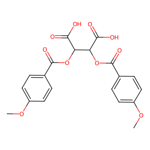 (-)-二-对甲氧苯酰-L-酒石酸,(-)-Di-p-anisoyl-L-tartaric Acid