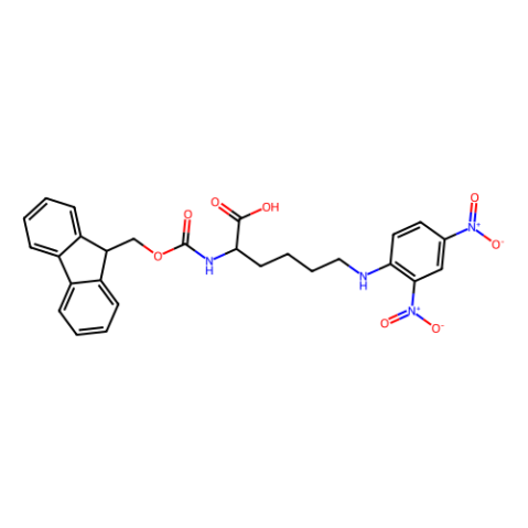 N-芴甲氧羰基-N'-2,4-二硝基苯基-L-赖氨酸,Fmoc-Lys(Dnp)-OH