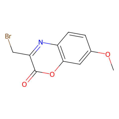 3-溴甲基-7-甲氧基-1,4-苯并恶嗪-2-酮[用于高效液相色谱标记],3-Bromomethyl-7-methoxy-1,4-benzoxazin-2-one [for HPLC Labeling]