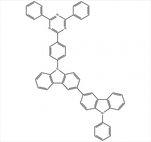 9-(4-(4,6-二苯基-1,3,5-三嗪-2-基)苯基)-9'-苯基-3,3'-双-9氢咔唑,9-(4-(4,6-Diphenyl-1,3,5-triazin-2-yl)phenyl)-9'-phenyl-3,3'-Bi-9H-carbazole