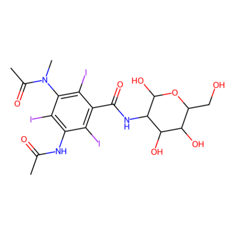 甲泛葡胺,Metrizamide