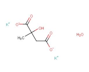 (±)-柠苹酸钾 一水合物,(±)-Potassium citramalate monohydrate