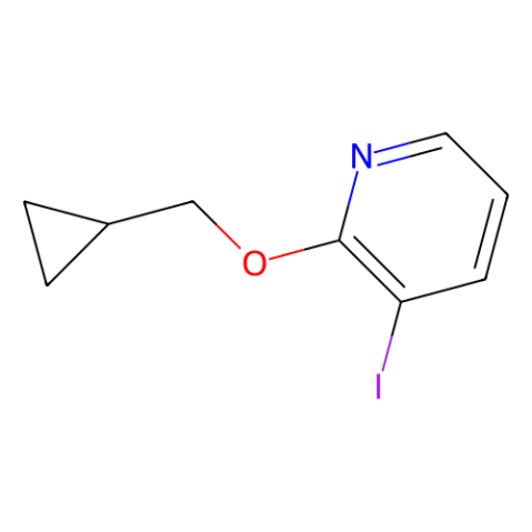2-(环丙基甲氧基)-3-碘吡啶,2-Cyclopropylmethoxy-3-iodo-pyridine