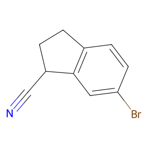 6-溴-2,3-二氫-1H-茚-1-甲腈,6-Bromo-2,3-dihydro-1H-indene-1-carbonitrile