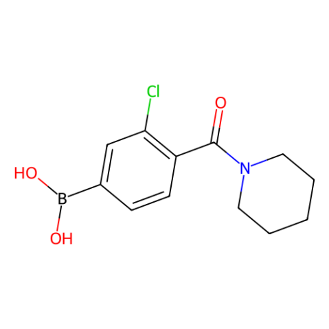 3-氯-4-(哌啶-1-羰基)苯基硼酸,3-Chloro-4-(piperidine-1-carbonyl)phenylboronic acid