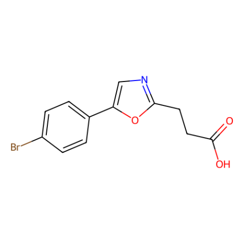 5-(4-溴苯基)噁唑-2-丙酸,5-(4-Bromophenyl)oxazole-2-propionic acid