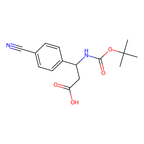 (R)-Boc-4-氰基-β-Phe-OH,(R)-Boc-4-cyano-β-Phe-OH