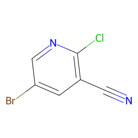 5-溴-2-氯煙腈,5-Bromo-2-chloro-3-cyanopyridine, 98%