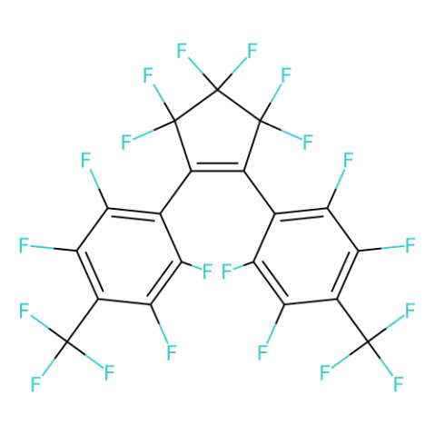 1,2-双[2,3,5,6-四氟-4-(三氟甲基)苯基]-3,3,4,4,5,5-六氟-1-环戊烯,1,2-Bis[2,3,5,6-tetrafluoro-4-(trifluoromethyl)phenyl]-3,3,4,4,5,5-hexafluoro-1-cyclopentene