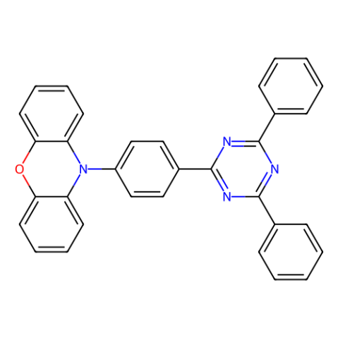 10-(4-(4,6-二苯基l-1,3,5-三嗪-2-基)苯基)-10氫-吩噁嗪,10-(4-(4,6-Diphenyl-1,3,5-triazin-2-yl)phenyl)-10H-phenoxazine