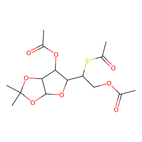 3,6-二-O-乙酰基-5-S-乙?；?5-脫氧-1,2-O-異亞丙基-α-D-呋喃葡萄糖,3,6-Di-O-acetyl-5-S-acetyl-5-deoxy-1,2-O-isopropylidene-α-D-glucofuranose