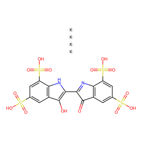 靛蓝四磺酸钾,Potassium indigotetrasulfonate