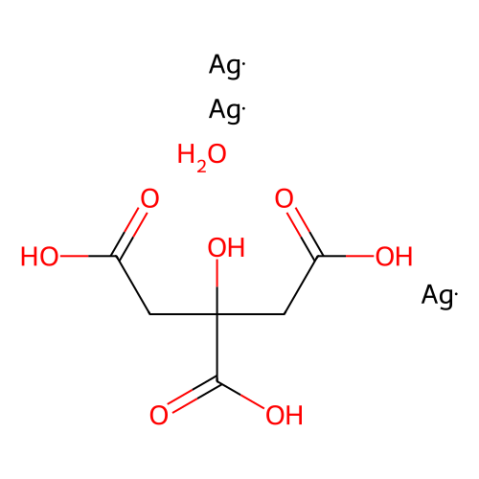 柠檬酸银(I)水合物,Silver(I) citrate hydrate