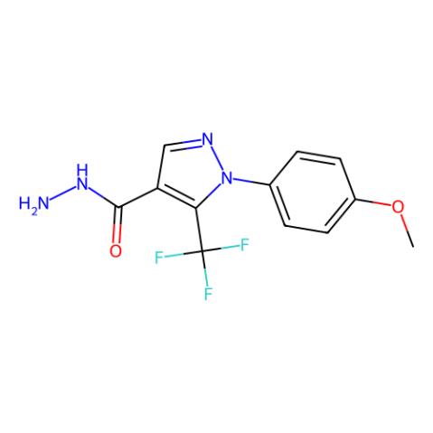 5-(三氟甲基)-1-(4-甲氧基苯基)-1H-吡唑-4-酰肼,1-(4-Methoxy-phenyl)-5-trifluoromethyl-1H-pyrazole-4-carboxylic acid hydrazide