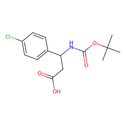 3-(Boc-氨基)-3-(4-氯苯基)丙酸,3-(Boc-amino)-3-(4-chlorophenyl)propionic acid