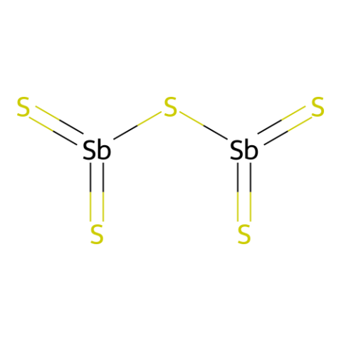 五硫化二锑,Antimony pentasulfide