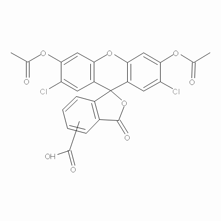 5(6)-羧基-2’,7’-二氯熒光素3’,6’-二乙酸酯,5(6)-Carboxy-2’,7’-dichlorofluorescein 3’,6’-Diacetate