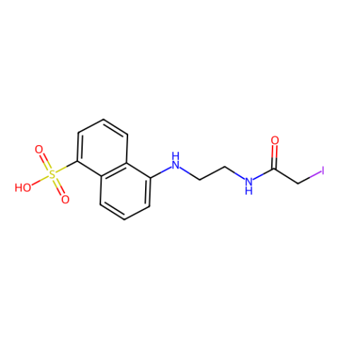 N-碘乙酰-N'-(5-磺基-1-萘)乙二胺,N-(Iodoacetaminoethyl)-1-naphthylamine-5-sulfonic acid